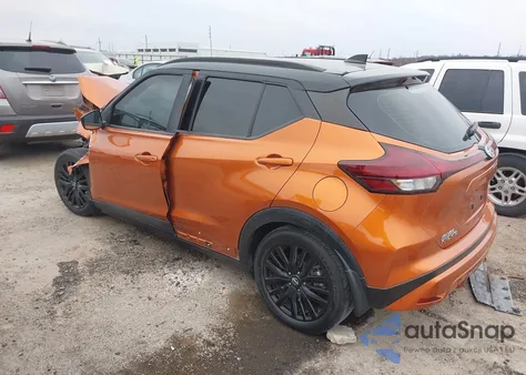 2021 Nissan Kicks Sv Xtronic Cvt из США, поврежденный, VIN 3N1CP5CV7ML566701